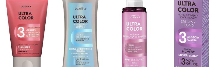 Szeroka gama produktów do włosów farbowanych - Ultra Color od LK Joanna